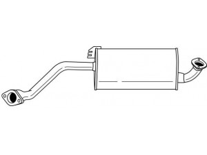AKS DASIS SG41400 vidurinis duslintuvas