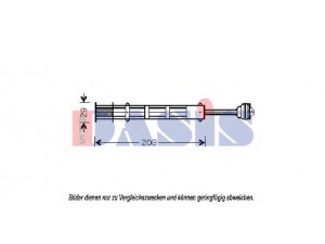 AKS DASIS 800291N džiovintuvas, oro kondicionierius 
 Oro kondicionavimas -> Džiovintuvas
46811665
