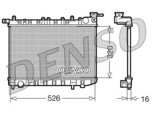 NPS DRM46015 radiatorius, variklio aušinimas 
 Aušinimo sistema -> Radiatorius/alyvos aušintuvas -> Radiatorius/dalys
214000M100, 21410-0M100, 21410-0M203