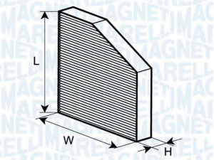 MAGNETI MARELLI 350203063540 filtras, salono oras 
 Techninės priežiūros dalys -> Techninės priežiūros intervalai
1K1819653A, 1K1819653B, 1K1819653A