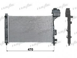 FRIGAIR 0106.3008 radiatorius, variklio aušinimas 
 Aušinimo sistema -> Radiatorius/alyvos aušintuvas -> Radiatorius/dalys
1685000002, A1685000002