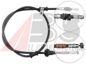 A.B.S. K14778 trosas, stovėjimo stabdys 
 Stabdžių sistema -> Valdymo svirtys/trosai
M 884535, MB 129922, MB 950338