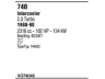 WALKER VO74049 išmetimo sistema 
 Išmetimo sistema -> Išmetimo sistema, visa
