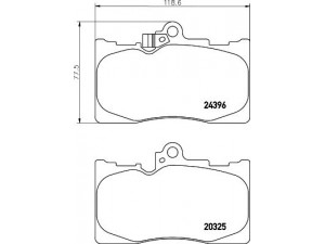 HELLA PAGID 8DB 355 012-121 stabdžių trinkelių rinkinys, diskinis stabdys 
 Techninės priežiūros dalys -> Papildomas remontas
0446530430, 0446530510, 0446503410