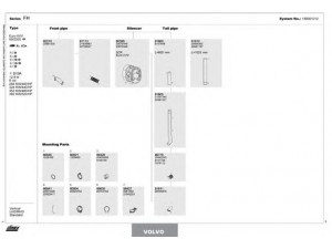 DINEX 180001012 išmetimo sistema 
 Išmetimo sistema -> Išmetimo sistema, visa