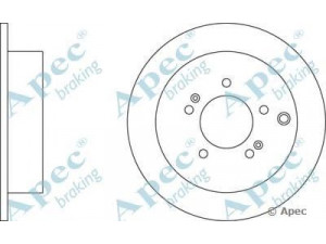 APEC braking DSK2126 stabdžių diskas 
 Dviratė transporto priemonės -> Stabdžių sistema -> Stabdžių diskai / priedai
584113A000, 584113A300