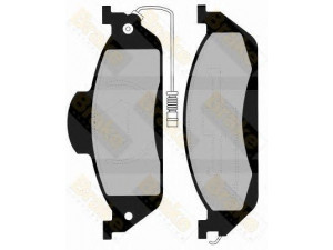 Brake ENGINEERING PA1240 stabdžių trinkelių rinkinys, diskinis stabdys 
 Techninės priežiūros dalys -> Papildomas remontas
1634200020, 1634200320, A1634200020