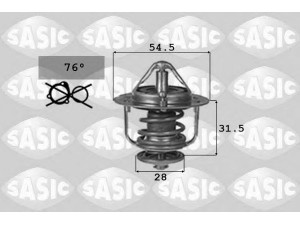 SASIC 9000725 termostatas, aušinimo skystis 
 Aušinimo sistema -> Termostatas/tarpiklis -> Thermostat
212000C810, 212000C811, 2120016A10