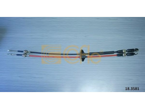 COFLE 18.3581 trosas, neautomatinė transmisija 
 Transmisija -> Neautomatinė pavarų dėžė -> Transmisijos valdymas
96495488, 96568385
