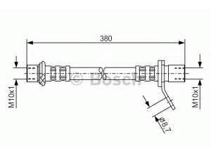 BOSCH 1 987 476 161 stabdžių žarnelė 
 Stabdžių sistema -> Stabdžių žarnelės
90080 94066