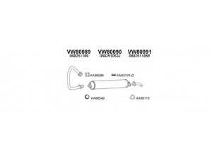 VENEPORTE 800513 išmetimo sistema 
 Išmetimo sistema -> Išmetimo sistema, visa
