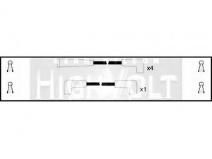 STANDARD OEF005 uždegimo laido komplektas 
 Kibirkšties / kaitinamasis uždegimas -> Uždegimo laidai/jungtys
56041850 AA, 83300155