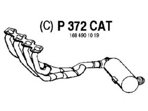 FENNO P372CAT katalizatoriaus keitiklis 
 Išmetimo sistema -> Katalizatoriaus keitiklis
BM91097H, 1684900719, 1684901019