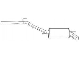 AKS DASIS SG61612 galinis duslintuvas