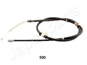 JAPANPARTS BC-500 trosas, stovėjimo stabdys 
 Stabdžių sistema -> Valdymo svirtys/trosai
MB858045, MR205492