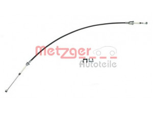 METZGER 3150023 trosas, neautomatinė transmisija 
 Transmisija -> Neautomatinė pavarų dėžė -> Transmisijos valdymas
55199358, 55223407, 55230720