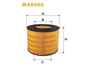 WIX FILTERS WA9500 oro filtras 
 Techninės priežiūros dalys -> Techninės priežiūros intervalai
5461959, 5461959