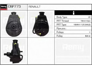 DELCO REMY DSP773 hidraulinis siurblys, vairo sistema 
 Vairavimas -> Vairo pavara/siurblys
77 00 761 293