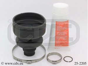 CDX 25-2205 gofruotoji membrana, kardaninis velenas 
 Ratų pavara -> Gofruotoji membrana