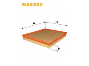 WIX FILTERS WA6562 oro filtras 
 Filtrai -> Oro filtras
1654600QAC, 7701044595, 4416392