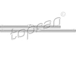 TOPRAN 112 471 valytuvo gumelė 
 Techninės priežiūros dalys -> Techninės priežiūros intervalai
1Q1 998 002, 3C1 998 002