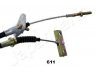 JAPANPARTS BC-611 trosas, stovėjimo stabdys 
 Stabdžių sistema -> Valdymo svirtys/trosai
4641087506, 4641087522