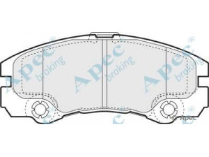 APEC braking PAD1135 stabdžių trinkelių rinkinys, diskinis stabdys 
 Techninės priežiūros dalys -> Papildomas remontas
1605002, 1605084, 1605978, 93173154