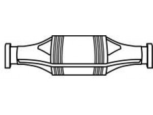 AKS DASIS SG37317 katalizatoriaus keitiklis