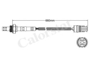 CALORSTAT by Vernet LS140502 lambda jutiklis 
 Variklis -> Variklio elektra
11783413463, 11787503441, 11787518495