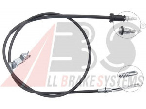 A.B.S. K12104 trosas, stovėjimo stabdys 
 Stabdžių sistema -> Valdymo svirtys/trosai
52128511AC, 52128511AD, 52128511AF