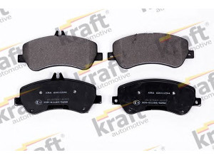 KRAFT AUTOMOTIVE 6001294 stabdžių trinkelių rinkinys, diskinis stabdys 
 Techninės priežiūros dalys -> Papildomas remontas
005 420 48 20, 005 420 63 20, 005 420 92 20