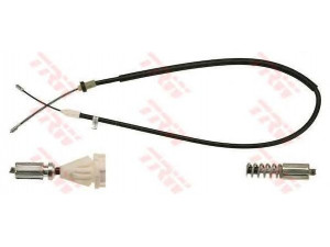 TRW GCH1713 trosas, stovėjimo stabdys 
 Stabdžių sistema -> Valdymo svirtys/trosai
7700424928