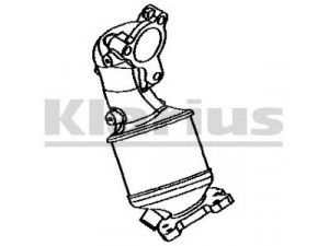 KLARIUS 322238 katalizatoriaus keitiklis 
 Išmetimo sistema -> Katalizatoriaus keitiklis
855257, 55559558, 55559558, 855257