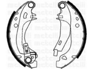 METELLI 53-0329Y stabdžių trinkelių komplektas 
 Techninės priežiūros dalys -> Papildomas remontas