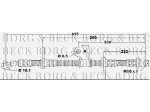 BORG & BECK BBH6199 stabdžių žarnelė 
 Stabdžių sistema -> Stabdžių žarnelės
46410-SH3-034, 46410-SH3-044, 46410-SH3-N11