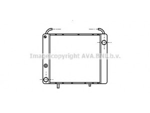 AVA QUALITY COOLING RT2074 radiatorius, variklio aušinimas 
 Aušinimo sistema -> Radiatorius/alyvos aušintuvas -> Radiatorius/dalys
7700652378, 7700652379