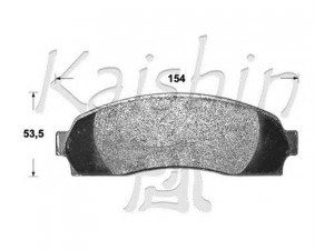 KAISHIN D10077 stabdžių trinkelių rinkinys, diskinis stabdys 
 Techninės priežiūros dalys -> Papildomas remontas
1F6049280, 1F6049280A, 1L2Z2001AA