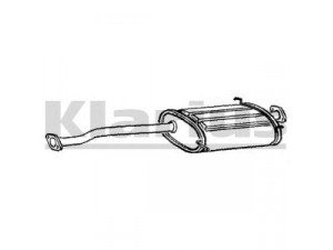 KLARIUS 250487 vidurinis duslintuvas 
 Išmetimo sistema -> Duslintuvas
0K01W40100, 0K02040100F, 0K02WW40100D