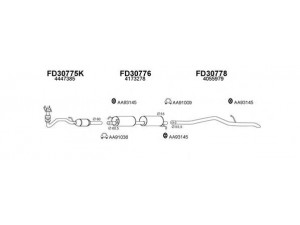 VENEPORTE 300220 išmetimo sistema 
 Išmetimo sistema -> Išmetimo sistema, visa