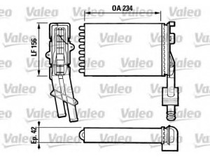 VALEO 883972 šilumokaitis, salono šildymas 
 Šildymas / vėdinimas -> Šilumokaitis
7701032298