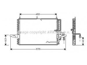 AVA QUALITY COOLING FD5213 kondensatorius, oro kondicionierius 
 Oro kondicionavimas -> Kondensatorius
90BG19710BA, 91BW19710BA