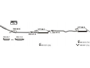 ERNST 071456 išmetimo sistema 
 Išmetimo sistema -> Išmetimo sistema, visa