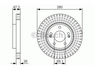 BOSCH 0 986 479 U10 stabdžių diskas 
 Stabdžių sistema -> Diskinis stabdys -> Stabdžių diskas
517123K010, 51712 3K010