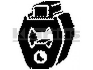 KLARIUS 420562 laikantysis rėmas, duslintuvas
LF0740061B