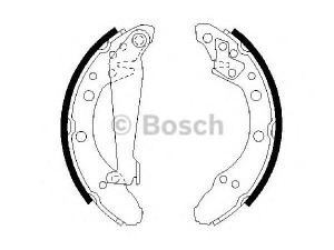 BOSCH 0 986 487 536 stabdžių trinkelių komplektas 
 Techninės priežiūros dalys -> Papildomas remontas
443 609 525, 811 609 527 E, 811 698 525 A