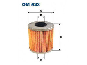 FILTRON OM523 alyvos filtras 
 Filtrai -> Alyvos filtras
D205, 11421709514, 11421709865