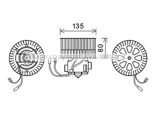 AVA QUALITY COOLING OL8631 elektrovariklis, vidinis pūtiklis 
 Šildymas / vėdinimas -> Orpūtė/dalys
1618105, 52463294