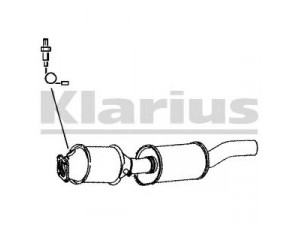 KLARIUS 370667 katalizatoriaus keitiklis 
 Išmetimo sistema -> Katalizatoriaus keitiklis
893131089AX, 893131702AR, 893131089AX