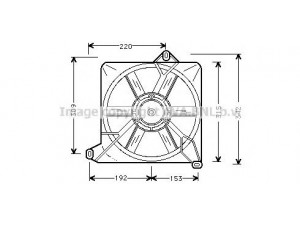 AVA QUALITY COOLING CN7514 elektrovariklis, vidinis pūtiklis 
 Šildymas / vėdinimas -> Orpūtė/dalys
75510938, 95606256, 75510938, 95606256