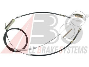 A.B.S. K11475 trosas, stovėjimo stabdys 
 Stabdžių sistema -> Valdymo svirtys/trosai
GVC 1060
